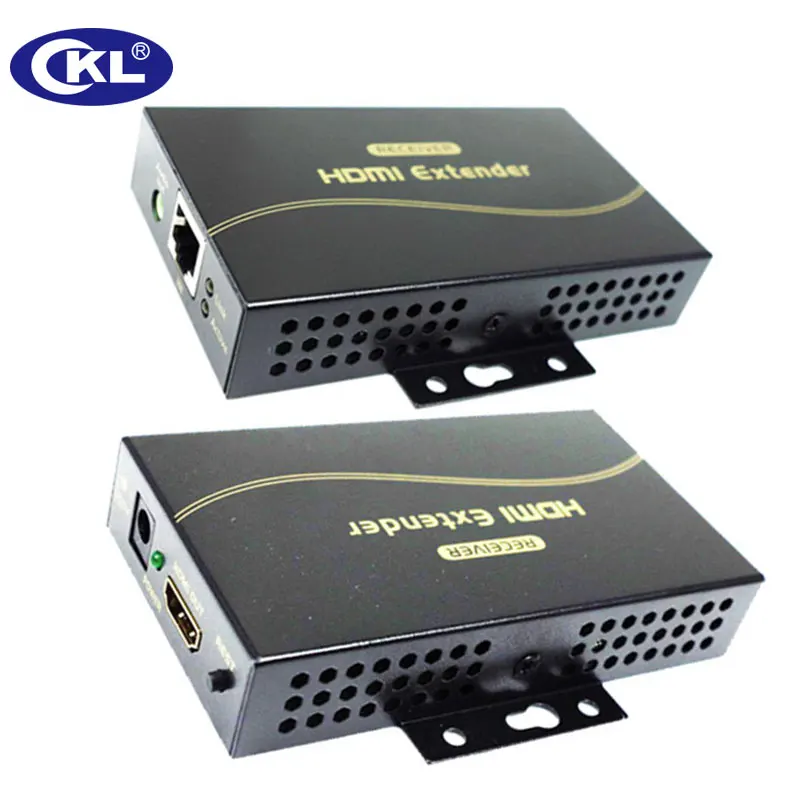 CKL-120HD 1,3 V 120 Mt (395 Ft) HDMI Extender über Cat5/6 Unterstützt 1080 p 3D Metall fall