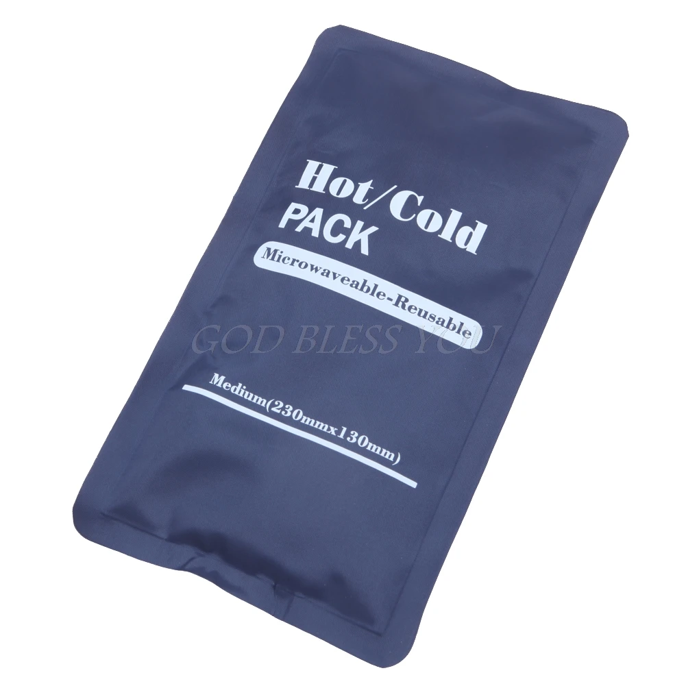 Reusable Hot Cold Heat Gel Ice Non Toxic Pack Sports Muscle Back Pain Relief Care Tool Drop Shipping