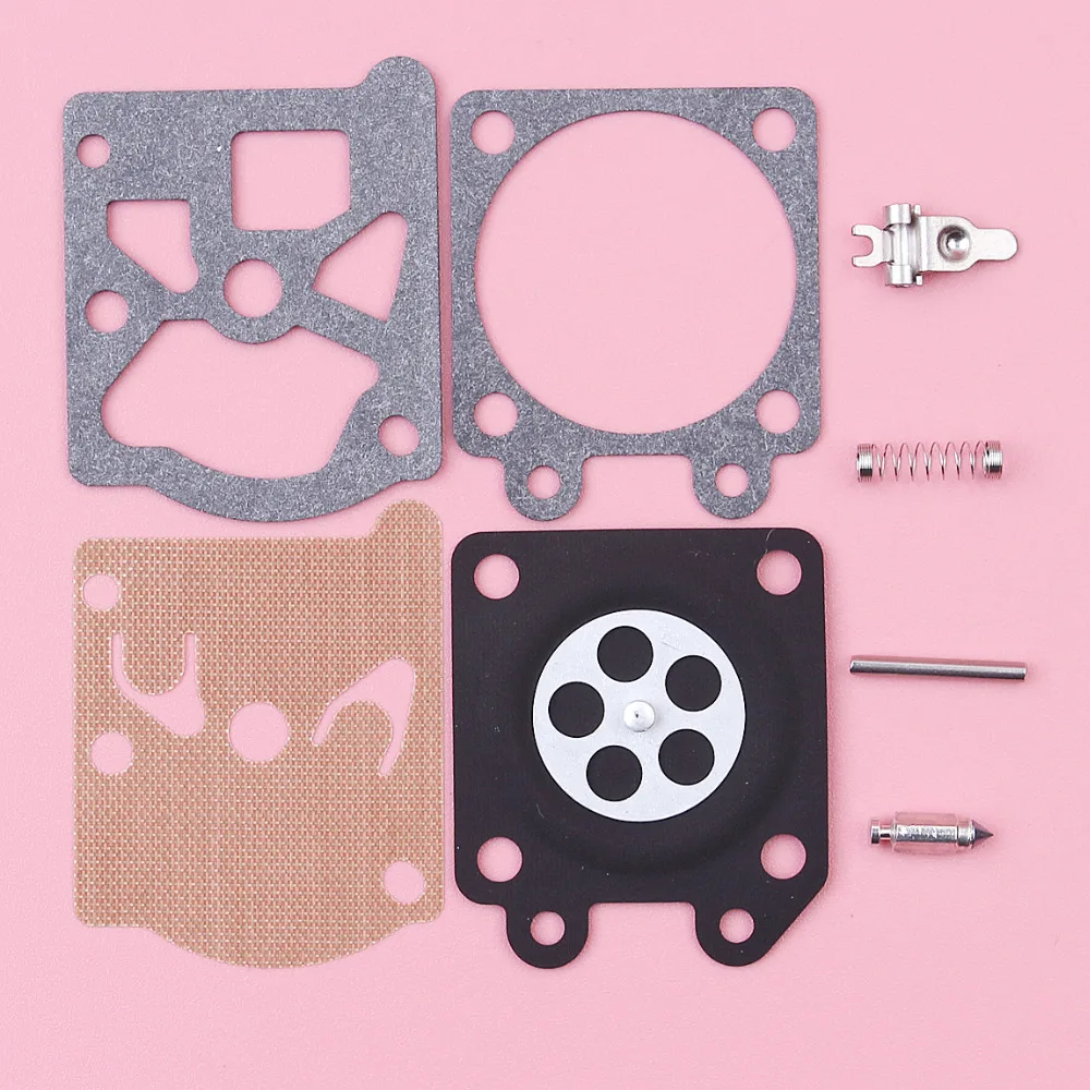 2 개/몫 carburetor carb repair 파트너 용 다이어프램 키트 재구성 350 351 370 371 420 walbro 33-29 전기 톱 예비 부품