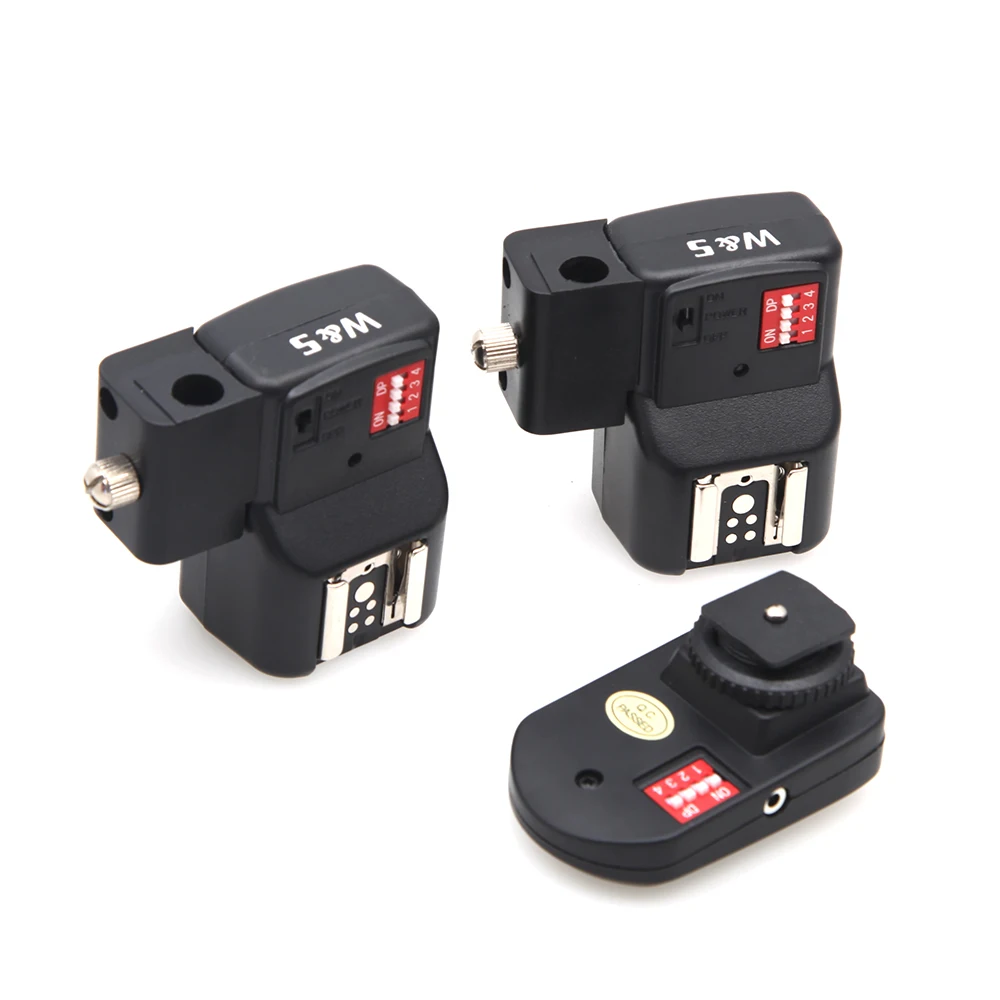 16 kênh Wireless/Radio Flash Kích Hoạt + Umbrella Chủ + 2 Receivers Cho Canon Nikon DSLR Máy Ảnh Đồng Bộ Đèn Flash