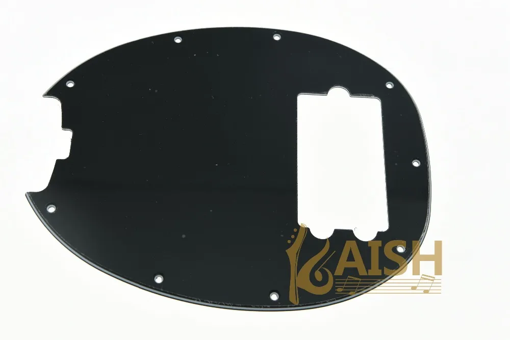 Bass Pickguard MusicMan Stingray MM4 Scratch plate for  Music Man MM2 4 String Guitar Parts Black 3 Ply