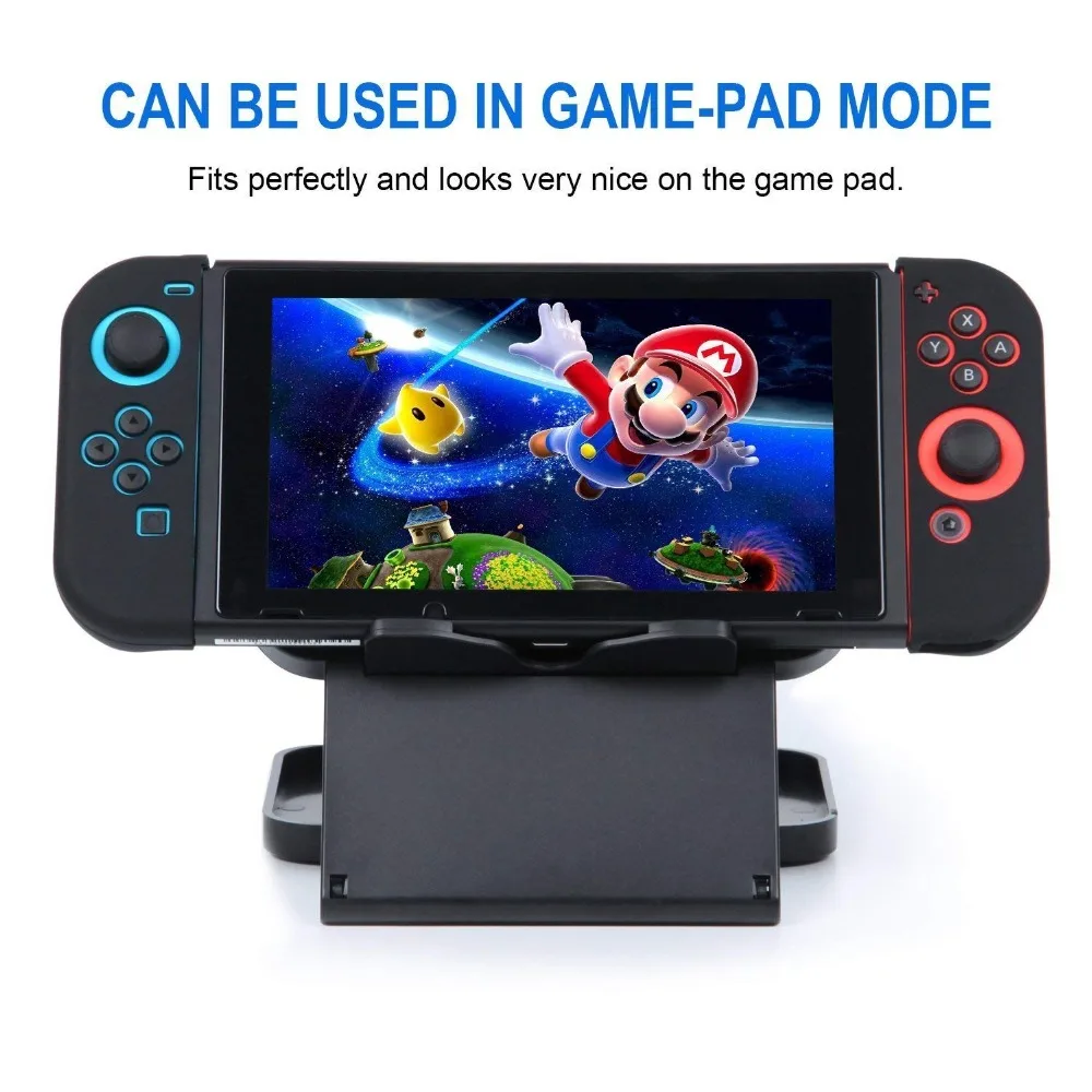 التبديل عدم الانزلاق قبضة يد من السيليكون الغطاء الواقي منحنى مريح الفرح كون جل الحرس ل نينتندو سويتش NS Joycon