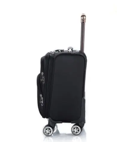 18 Inch Men Spinner suitcase Luggage Suitcase Oxford Cabin Boarding Travel Rolling luggage bag On Wheels Travel Wheeled Suitcase