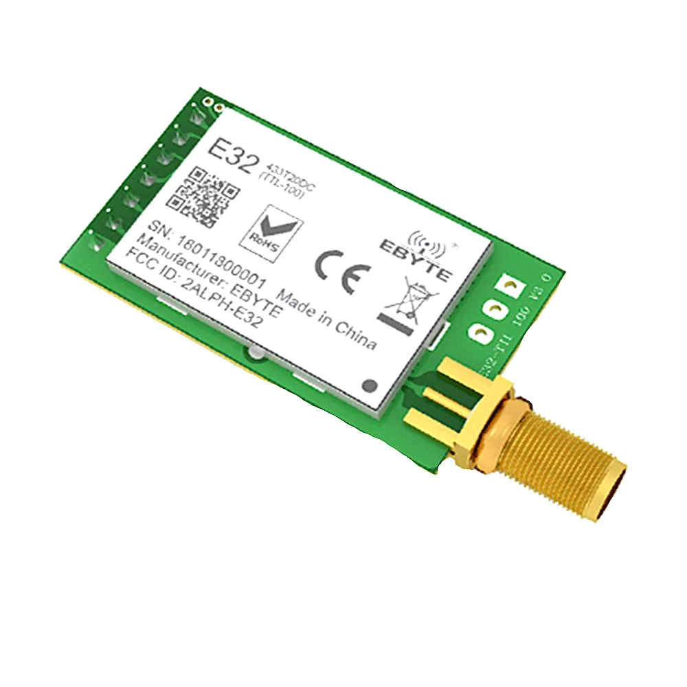 E32-433T20D E32-TTL-100 lora bezprzewodowy module433MHZ bezprzewodowy port szeregowy rozproszone spektrum SX1278 UART bardzo niskie zużycie energii
