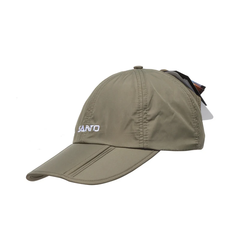 

Уличная унисекс складная шляпа для пеших прогулок Travlling спортивная летняя Солнцезащитная Мужская и Женская Бейсболка для рыбалки