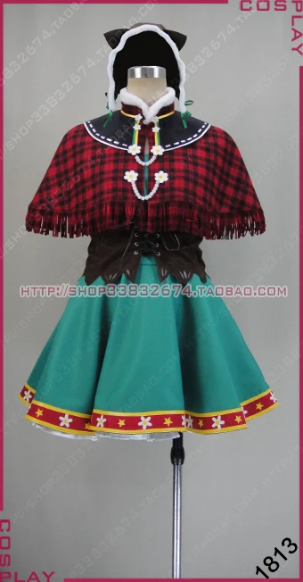 Love live SR Snowy Mountain Koizumi Hanayo Lolita Party Dress Cosplay Costume S002