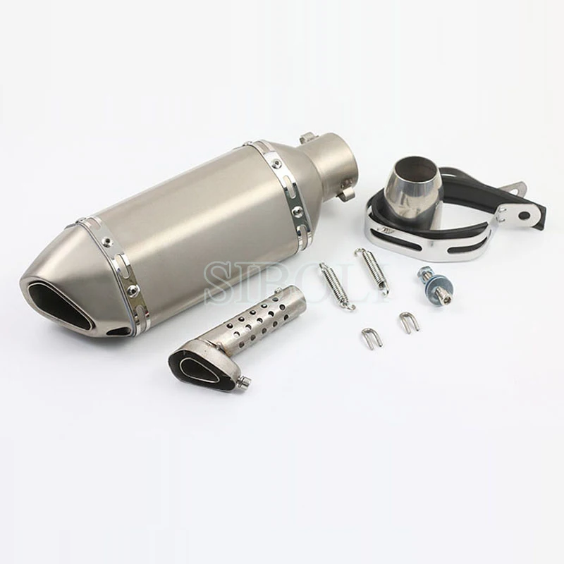 51MM 60MM Universal Motorcyle Exhaust Pipe Muffler DB Killer Pit Bike FOR Yamaha HONDA Tmax 500 CRF 230 CB400 AK109