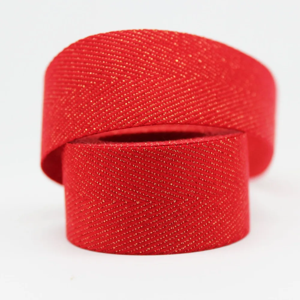 Double Gold Purl Twill Ribbon  3/8