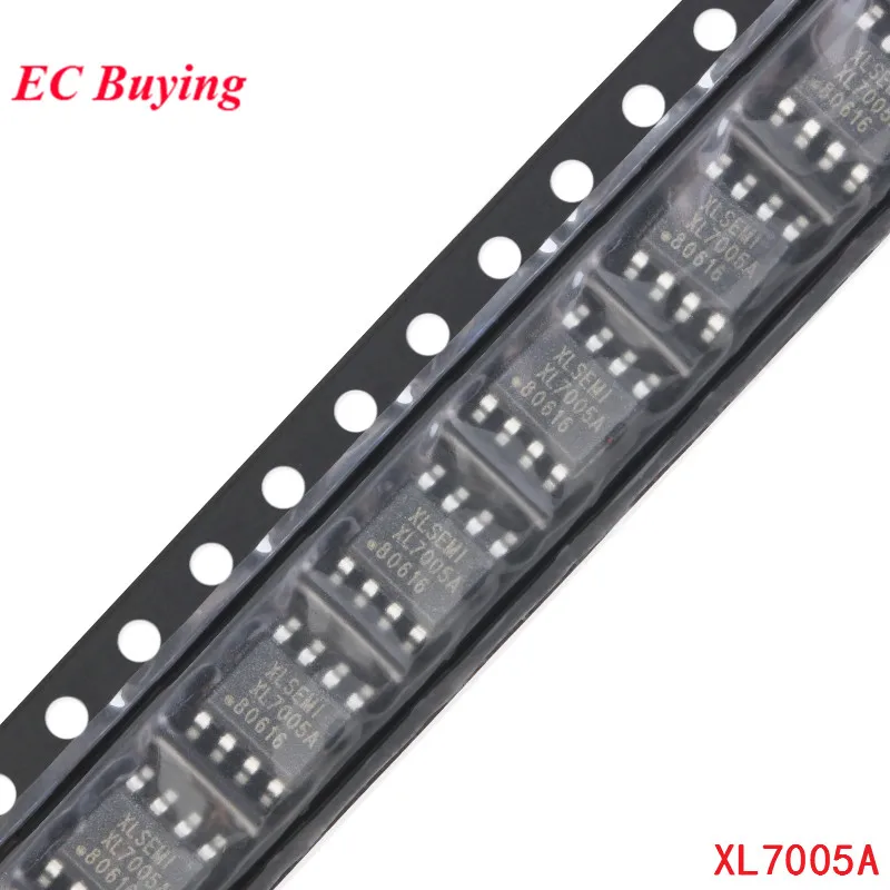 10 قطعة SMD XL7005A SOP-8 XL7005 0.4A 150 كيلو هرتز باك التنحي تيار مستمر محول طاقة منظم IC رقاقة الدوائر المتكاملة الأصلي