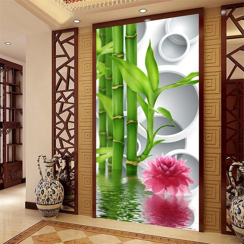 

beibehang Customize size High Quickly mural HD 3d stereoscopic wallpaper wall paper bamboo de parede wall paper photo wallpaper