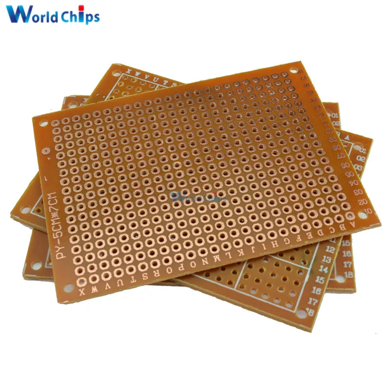 DIY junta Universal Prototype papel PCB 5*7 cm 5*7 cm