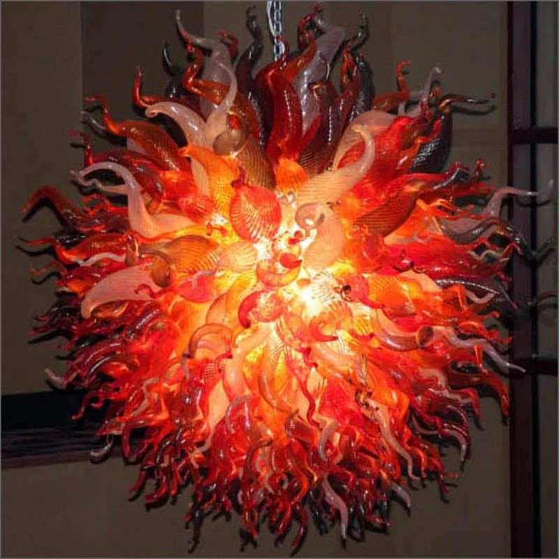 

Fast Shipping Modern Pendant Lamps Chihuly Style Villa Decoration Modern Lighting Chandeliers