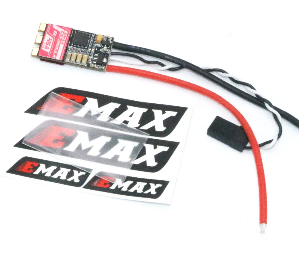 Emax Formula 45A ESC BLHeli-32 2-5S Bullet Brushless Speed Controller for RC Quadcopter Multicopter