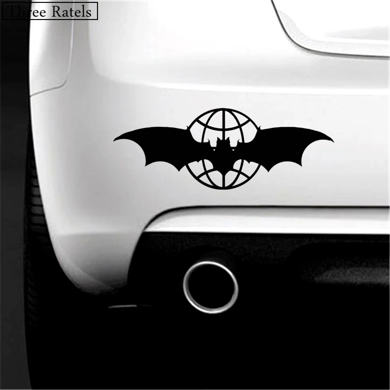 Three Ratels TZ-348 20*7.4cm 1-4 Pieces Military Intelligence Bat Russian Army Car Sticker Car Stickers