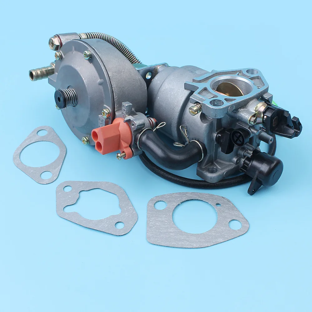 Imagem -05 - Kit de Estrangulamento Automático de Carburador Duplo Combustível para Honda Gx390 f 190f 45kw55kw Gerador de Motor Lpg Cng Gasolina Carb