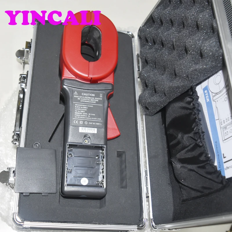 디지털 클램프 접지 저항 테스터 ETCR2000A +, 빠른 배송, 접지 저항 측정 루프 저항 측정에 사용