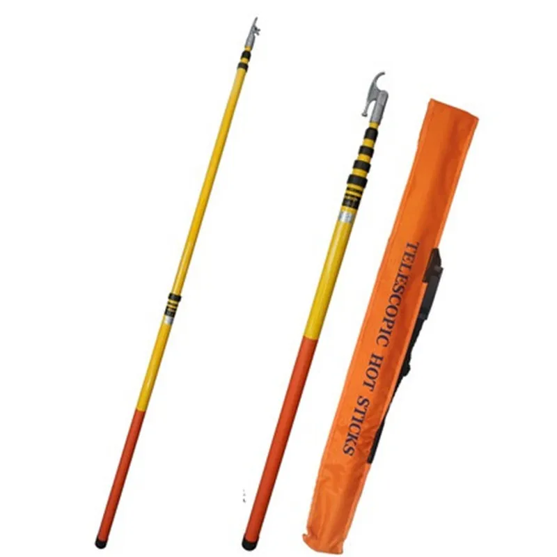 adjustable High-voltage pull rod insulation lever Operating lever 5 sections 8 meters Maximum withstandable voltage 500KV