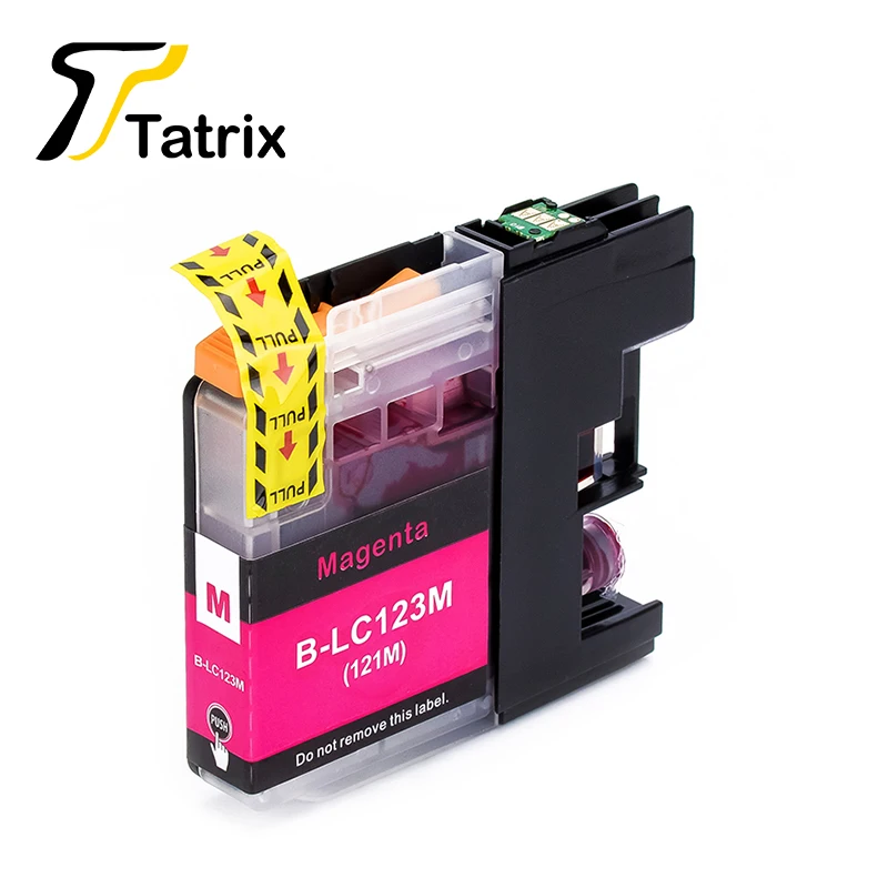 Tatrix LC123 LC121 Compatible Ink Cartridge For Brother DCP-J4110DW/J132W/J152W/ J552DW/J752DW MFC-J470DW J650DW J870DW J245