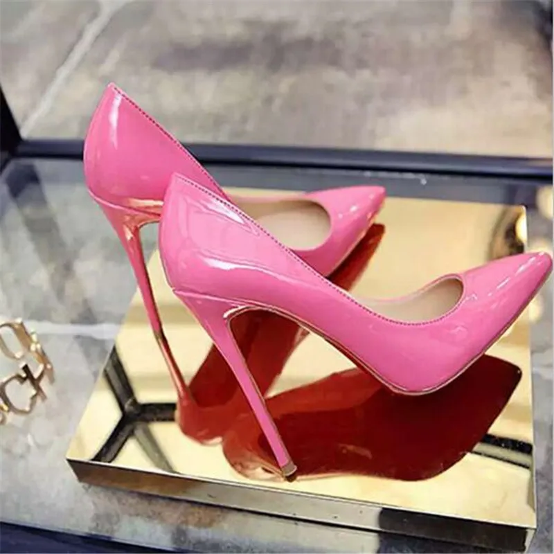 2025 New Super Gas Field Women's Single Shoes Pointed Shallow Mouth Solid Color High Heel Women Shoes Wedding Shoes High Heel