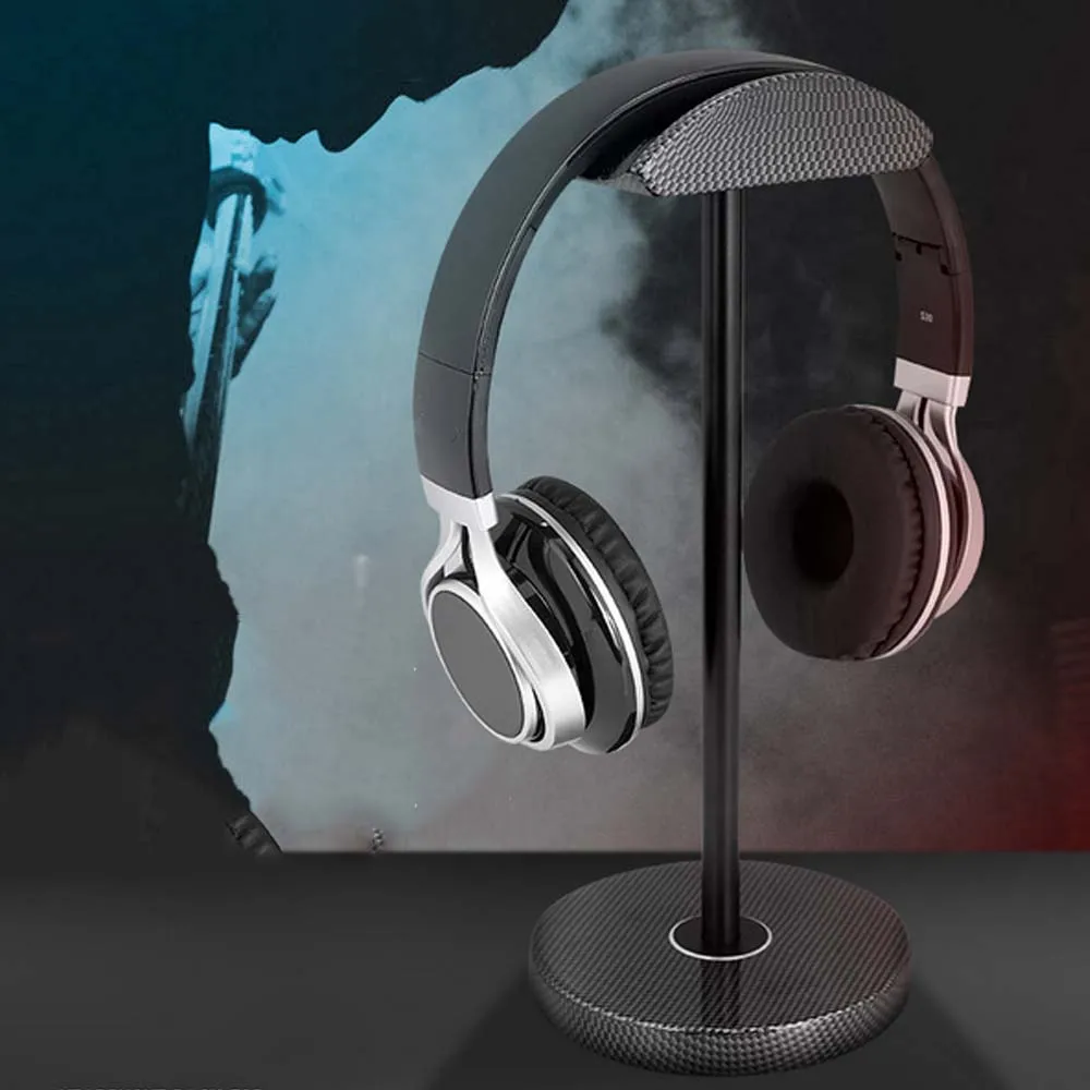 Universal Walnut Headphone Headset Holder Fashion Design Wooden+Aluminum Alloy Earphone Headsets desktop Stand Accessories