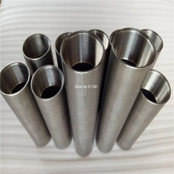 2pcs grade 5  titanium pipe,Titanium Tube 32mm od *26mm id 250 mm long   free shipping