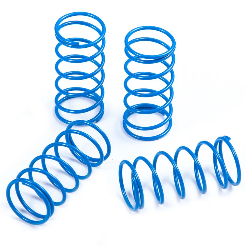 AXSPEED 4PCS Metal Shock Absorber Spring 70/80/90/100/110/120mm Speed Spring for 1/10 RC Crawler Axial SCX10 90046 TRX4 TRX6 D90