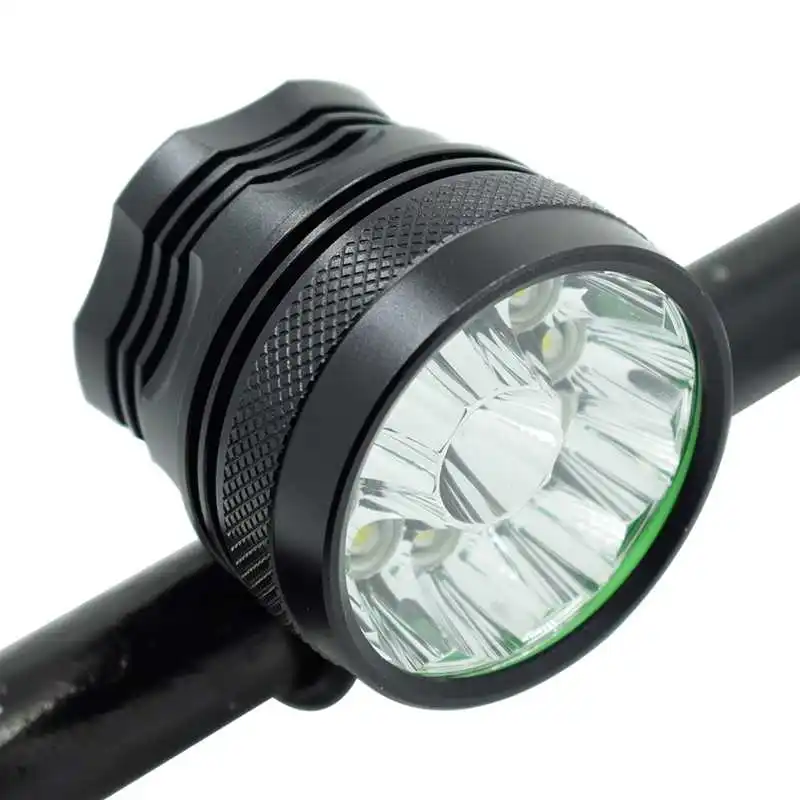 Ultra Fire 15000LM 12x XML T6 LED  Bicycle Flashlight Front Bicycle Light DC 3 Modes head Light Bike Lamp Back Tail Light