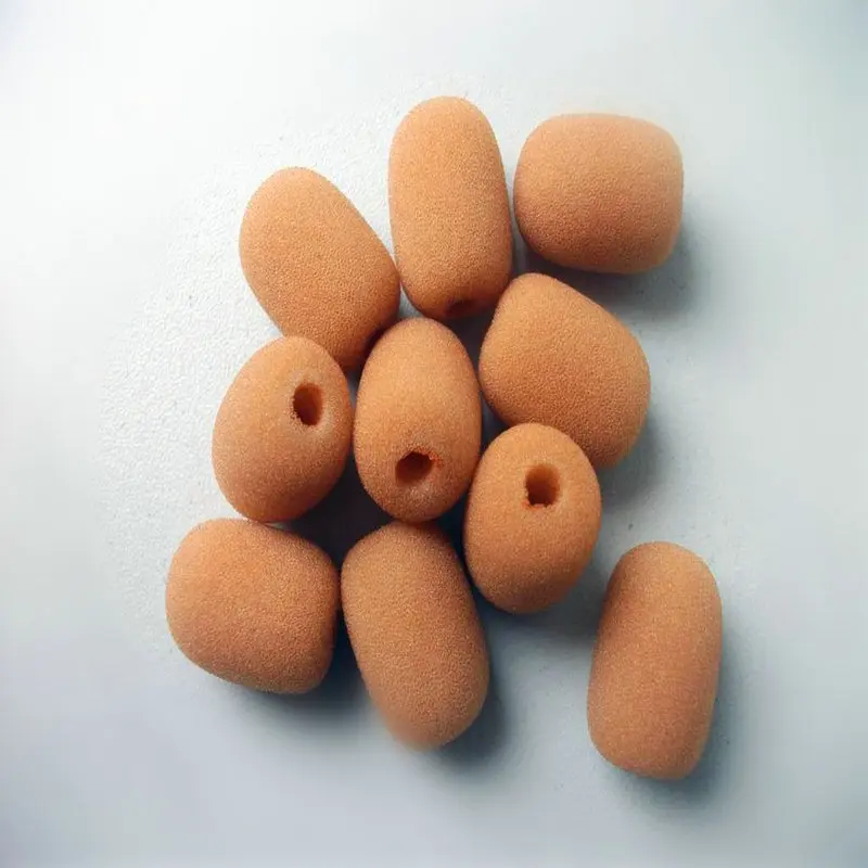 Linhuipad WS-0513 رغوة ميكروفون الزجاج mic الإسفنج غطاء 5 مللي متر القطر الداخلي و 13 مللي متر الداخلية طول 100 قطعة/الوحدة سنغافورة آخر