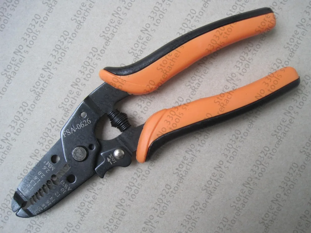 Fiber Cable Jacket Wire Stripper/Cutter Tool Multi-functional Plier Tools Stripping wire 22-10AWG FSA-0626