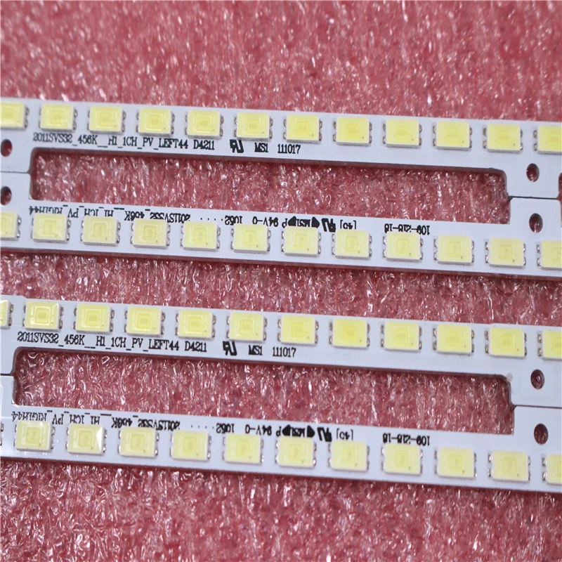 10piece/lot 347mm LED Backlight Lamp strip 44leds For Samsung 32 inch TV 2011SVS32 456K H1 UA32D5000 LTJ320HN01-H BN64-01634A