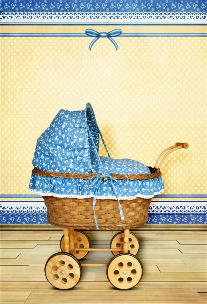 Baby Trolley Pregnant Mother Painting Pattern Baby Newborn Portrait Photographic Backgrounds Photography Backdrops Photo Studio