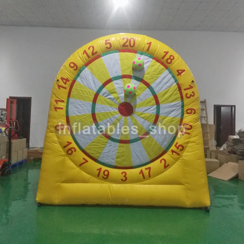 

Free shipping ! Free Pump! 2m/3m/4m/5m/6m Super blue Inflatable Dart Board,inflatable soccer dart board games,outdoor play