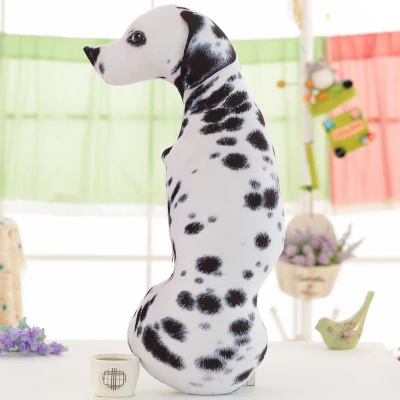 

creative 3D Dimensional Dalmatian dog plush toy spotted dog soft pillow about 90cm 0065