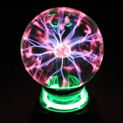 Childrenhuman induction ball lamp physical experiment electrostatic magic ball over current physiological response Plasma light