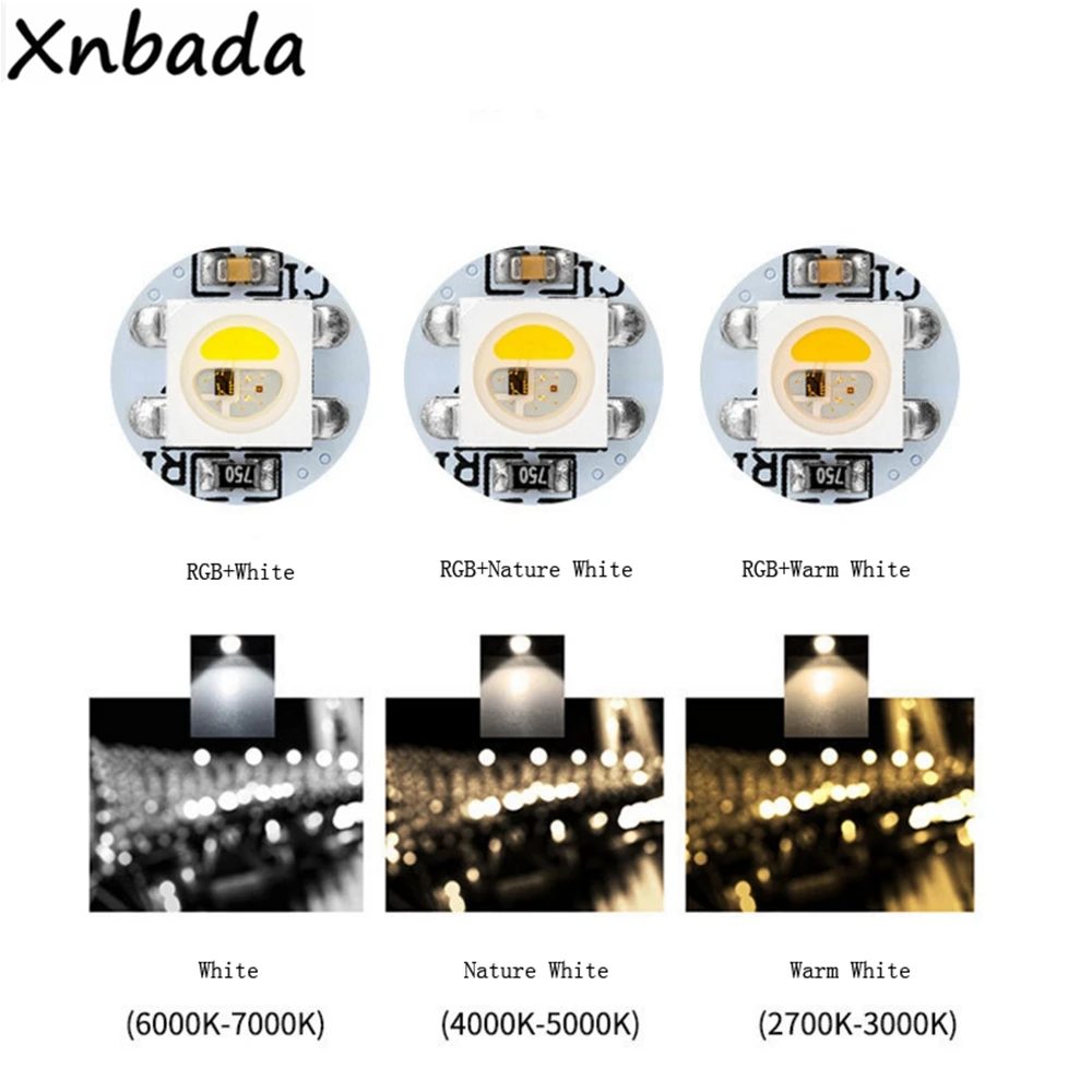 WS2811 WS2812B SK6812 Led Chip & Heatsink PCB Board 5050 RGBW SMD Light IC WS2812 Chip Individually Addressable Digital DC5V