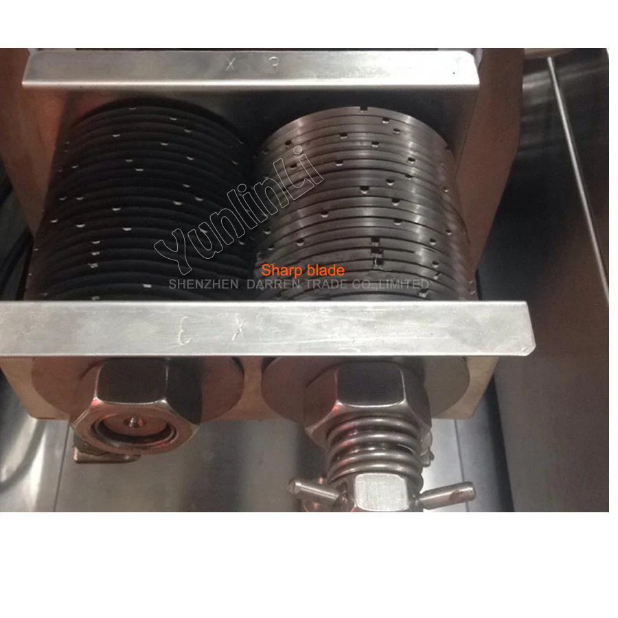 In Acciaio Inox commerciale Tritacarne Elettrico Affettatrice di Carne Macchina di Taglio + Costante QH