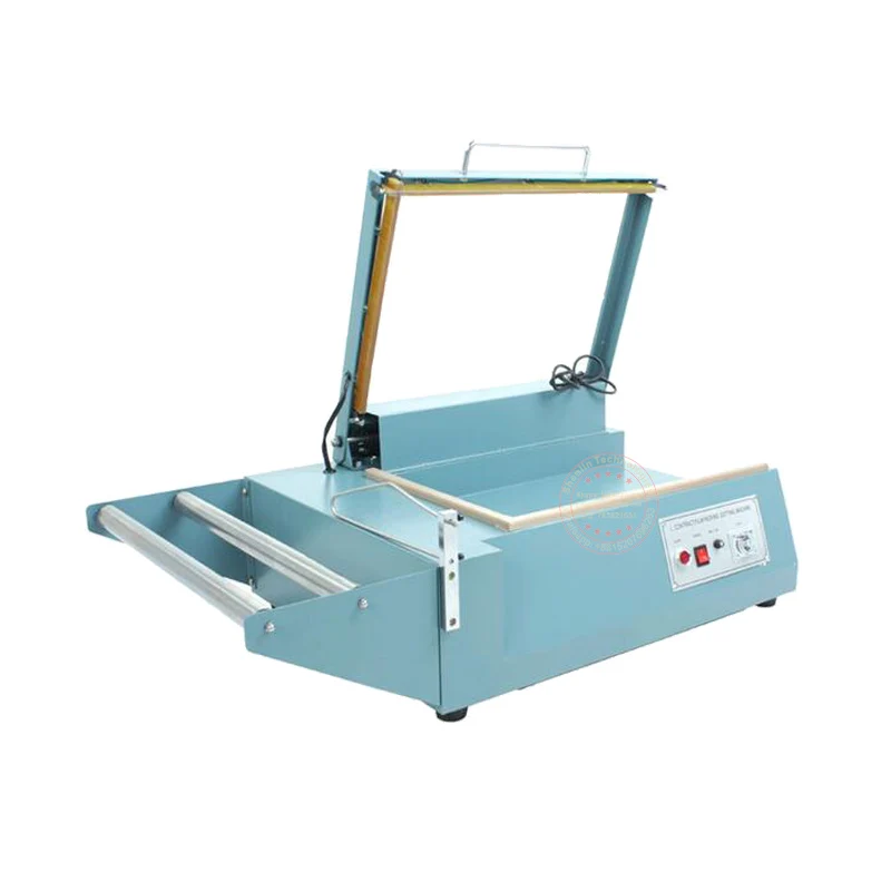 Sleeve sealing machine, plastic wrap sealer, shrinking film sealing machine, PVC wrap sealer, L-type side sealer SF380L wrapping