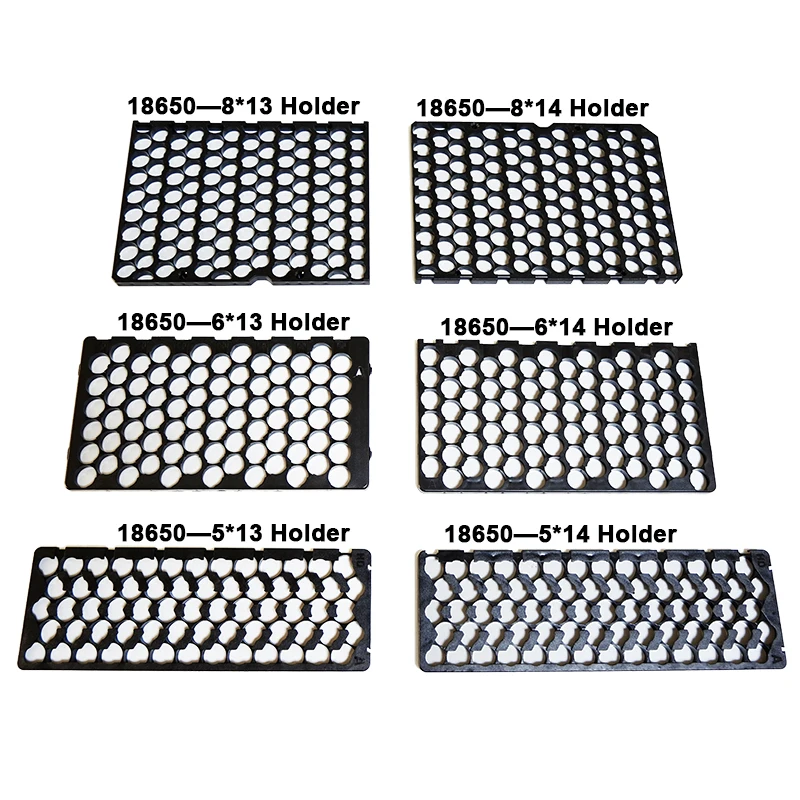 18650 Battery Holder And Nickel Tape 5*13 13S5P 5*14 14S5P 6*13 13S6P 14S6P 13S8P 14S8P 18650 Battery Honeycomb Bracket Nickel