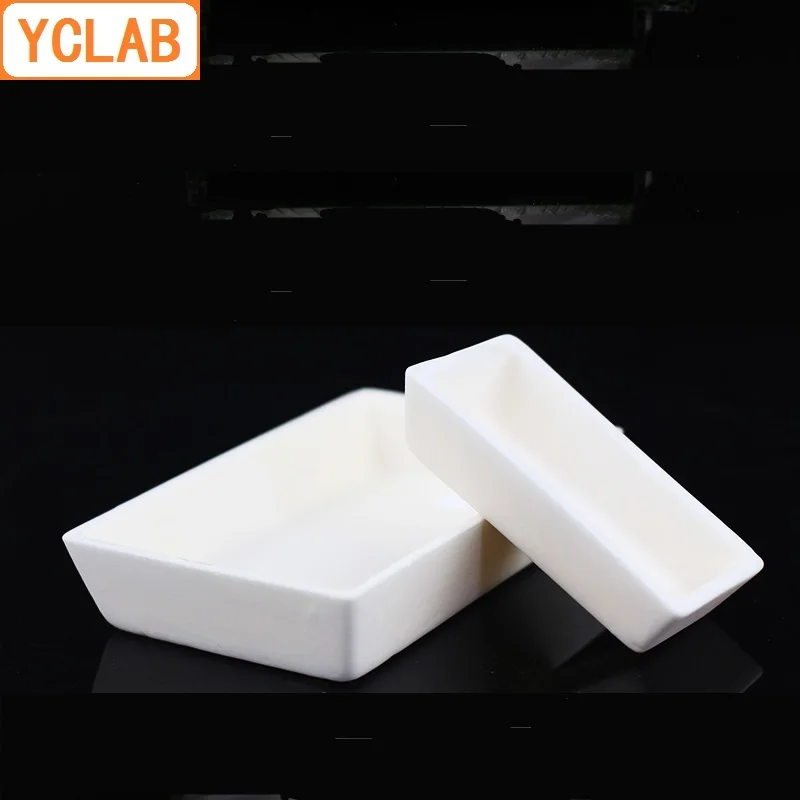 YCLAB 60*90mm Corundum Crucible 99% Alumina High Temperature Resistant Laboratory Chemistry Equipment