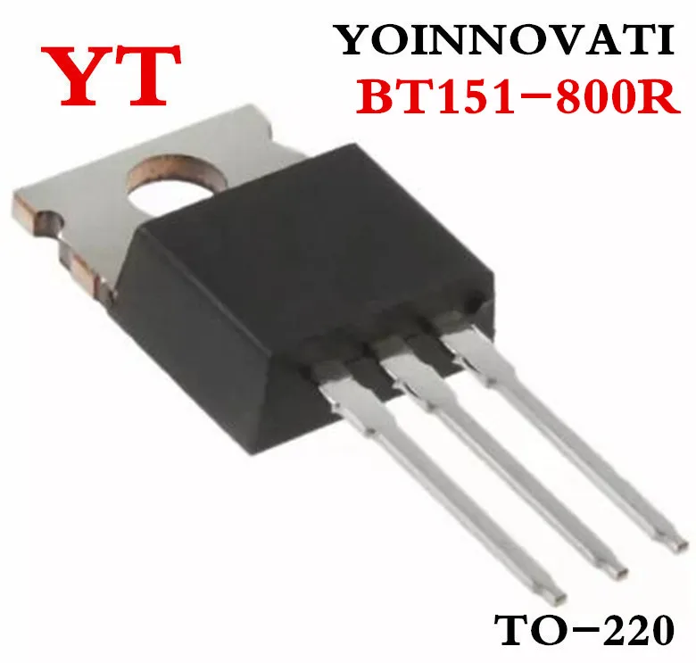 50pcs 100pcs BT151-800R BT151800R BT151-800 BT151  THYRISTOR 12A 800V TO220AB IC