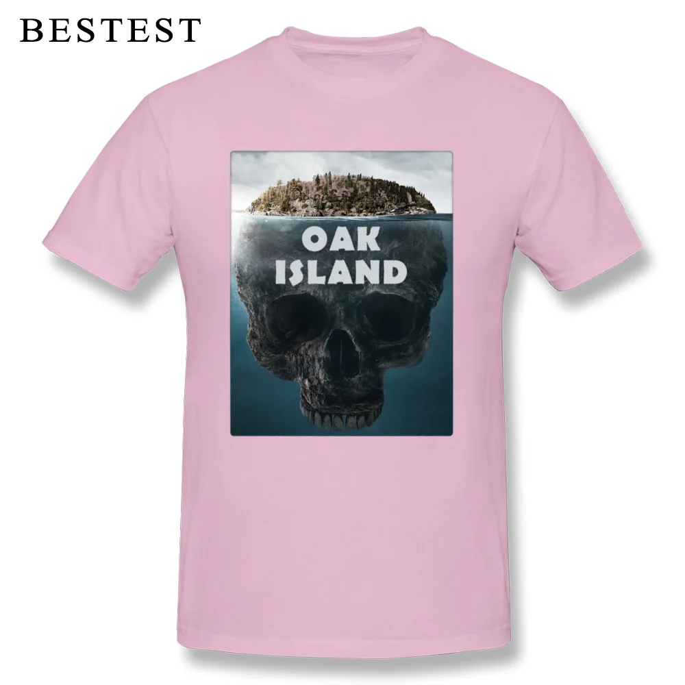 Skull T-shirt Oak Island Tshirt Men Walking Dead Horror T Shirts 3D Skulls Tops Punk Rock Male Tees Cotton Black Poster Clothing