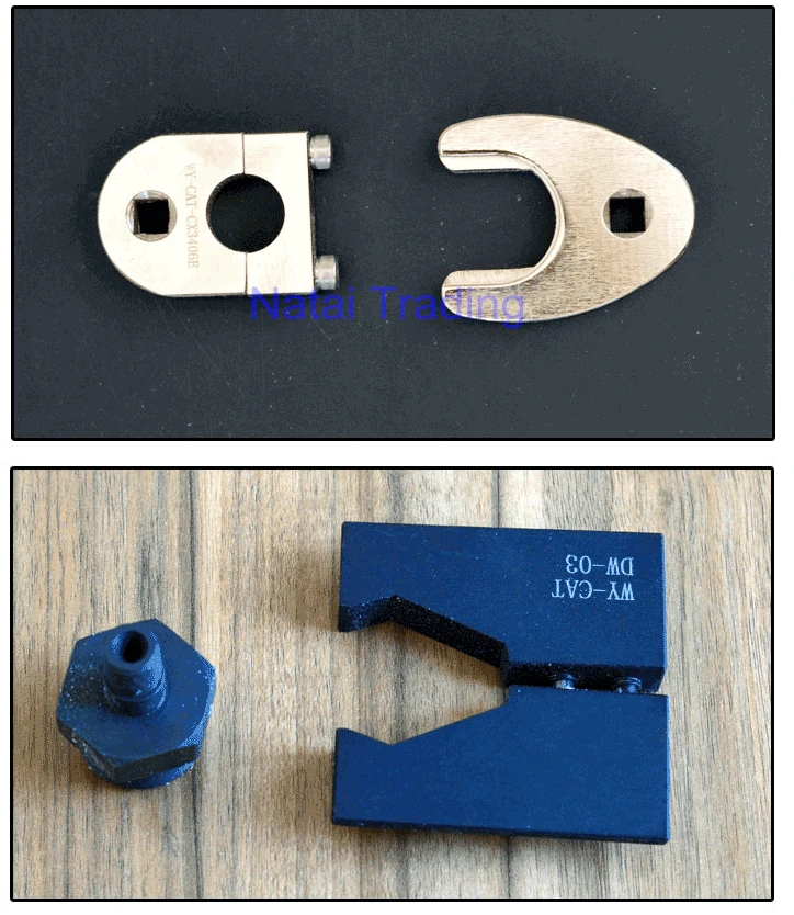 C13 Diesel common rail injector disassemble tool HEUI Injector Wrench Fixture Repair Tool for CAT