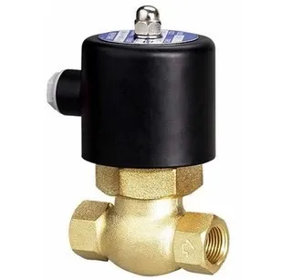 

3/8'' Steam Solenoid Valve PTFE US-20 Solenoid Steam Valve Brass 2/2 Way N/C 2L-20