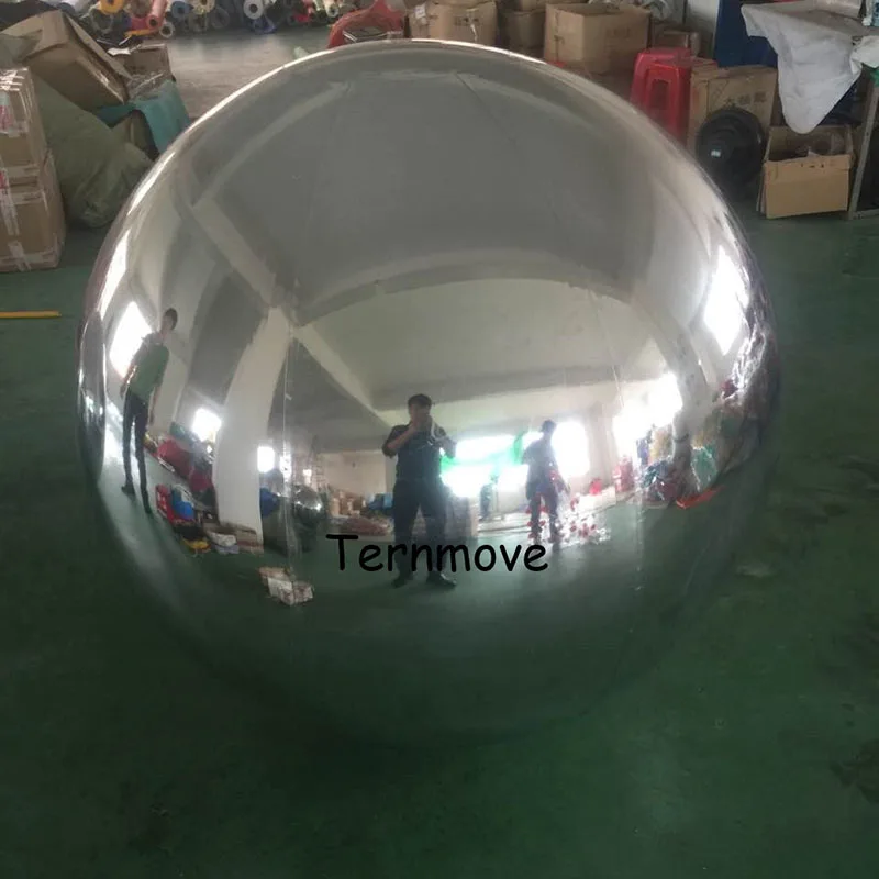 reflective inflatable mirror balloon for hanging decoration Party Wedding Event Decoration 0.6m/0.8m Inflatable pvc Mirror Ball