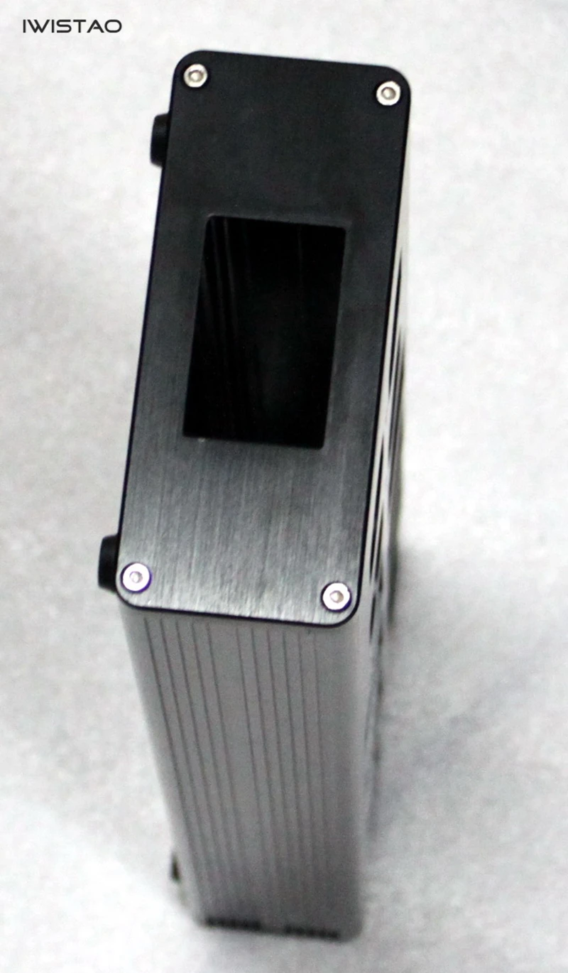 IWISTAO Điện Vỏ Dải Toàn Bộ Nhôm Nhà Ở 10 Địa Điểm cho Ổ Cắm L343 * W115 * H48mm Không Bao Gồm Phụ Kiện Màu Đen TỰ LÀM