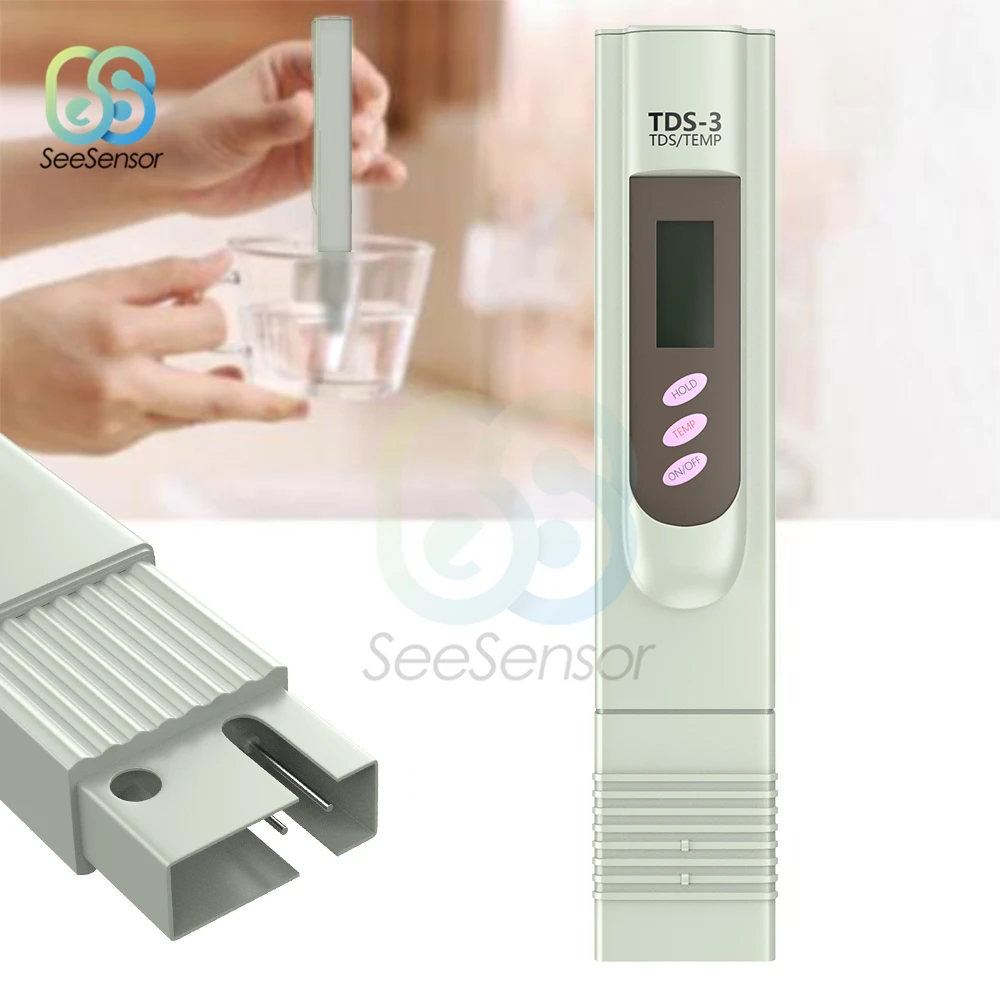 Portable Digital Water Meter Filter Portable Pen Measuring Water Quality Purity Tester TDS Meter