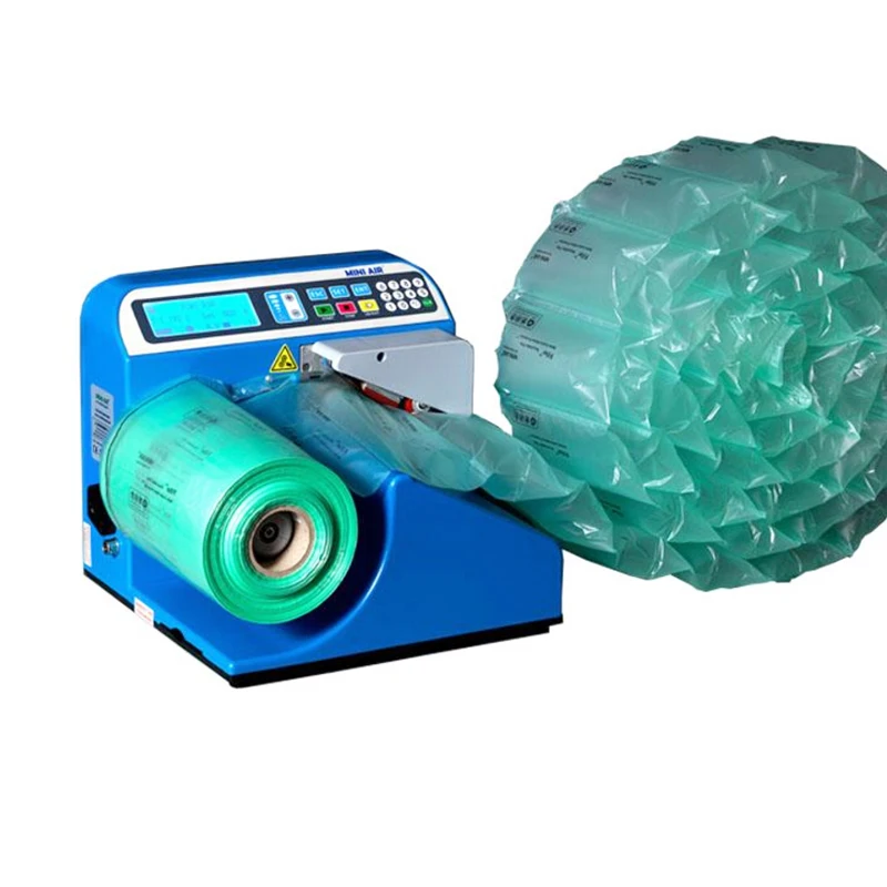 4ม้วน Air Cushion Filller ฟิล์ม280M/ม้วน200*100/150มม.* 17UM ความหนาแน่นสูงวัสดุ PE พบ ROHS Air Dunnage บรรจุฟิล์ม