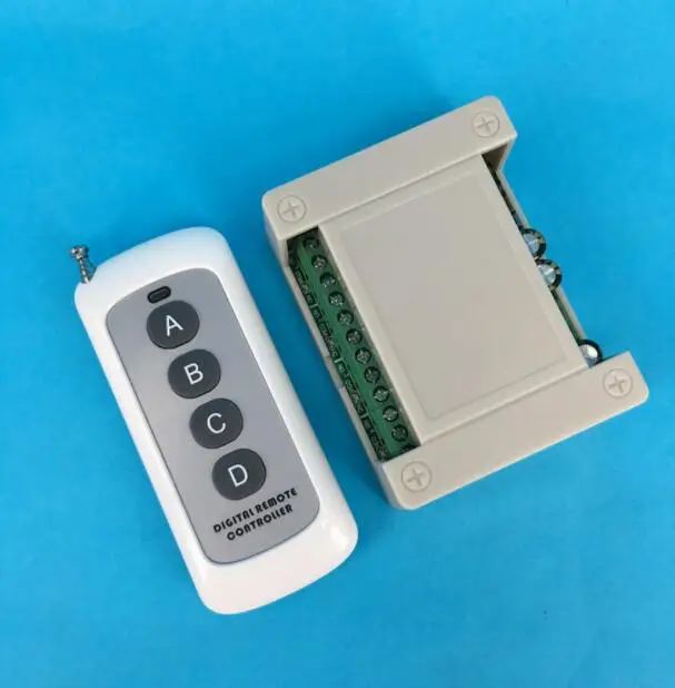 Ac 220V 4 Ch Rf Wir…