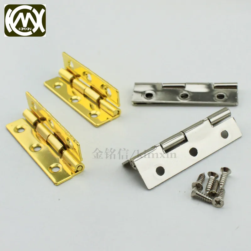 14*50 mét 10 cái vàng/nickel Trong kho hộp nhỏ bản lề Bản Lề đối với trang sức hộp Bản Lề đối với tủ bếp và bản lề đồ nội thất