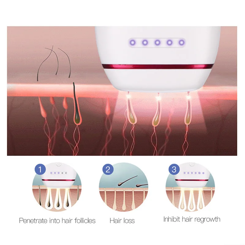 Depiladora IPL permanente indolora para mujer, máquina de afeitar para todo el cuerpo, afeitadora, cortadora de pelo